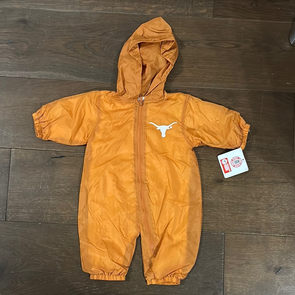 Texas Longhorns Orange Kids One Piece